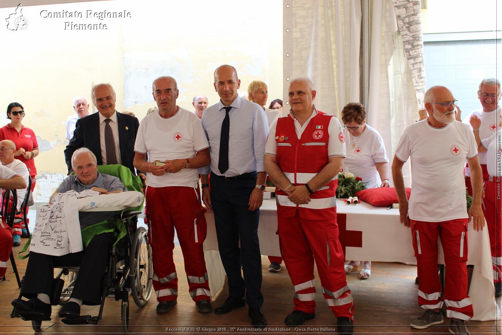 Racconigi (CN) 17 Giugno 2018 - 35 Anniversario di fondazione - Croce Rossa Italiana - Comitato Regionale del Piemonte