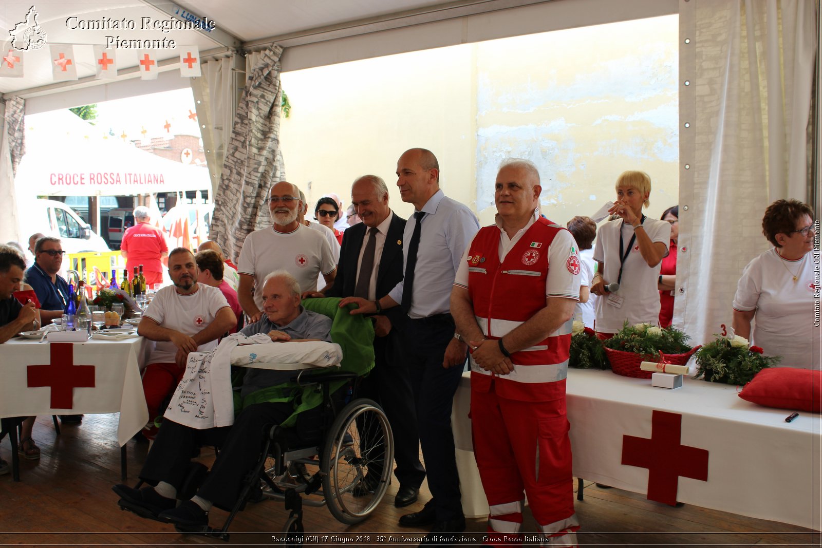 Racconigi (CN) 17 Giugno 2018 - 35 Anniversario di fondazione - Croce Rossa Italiana - Comitato Regionale del Piemonte