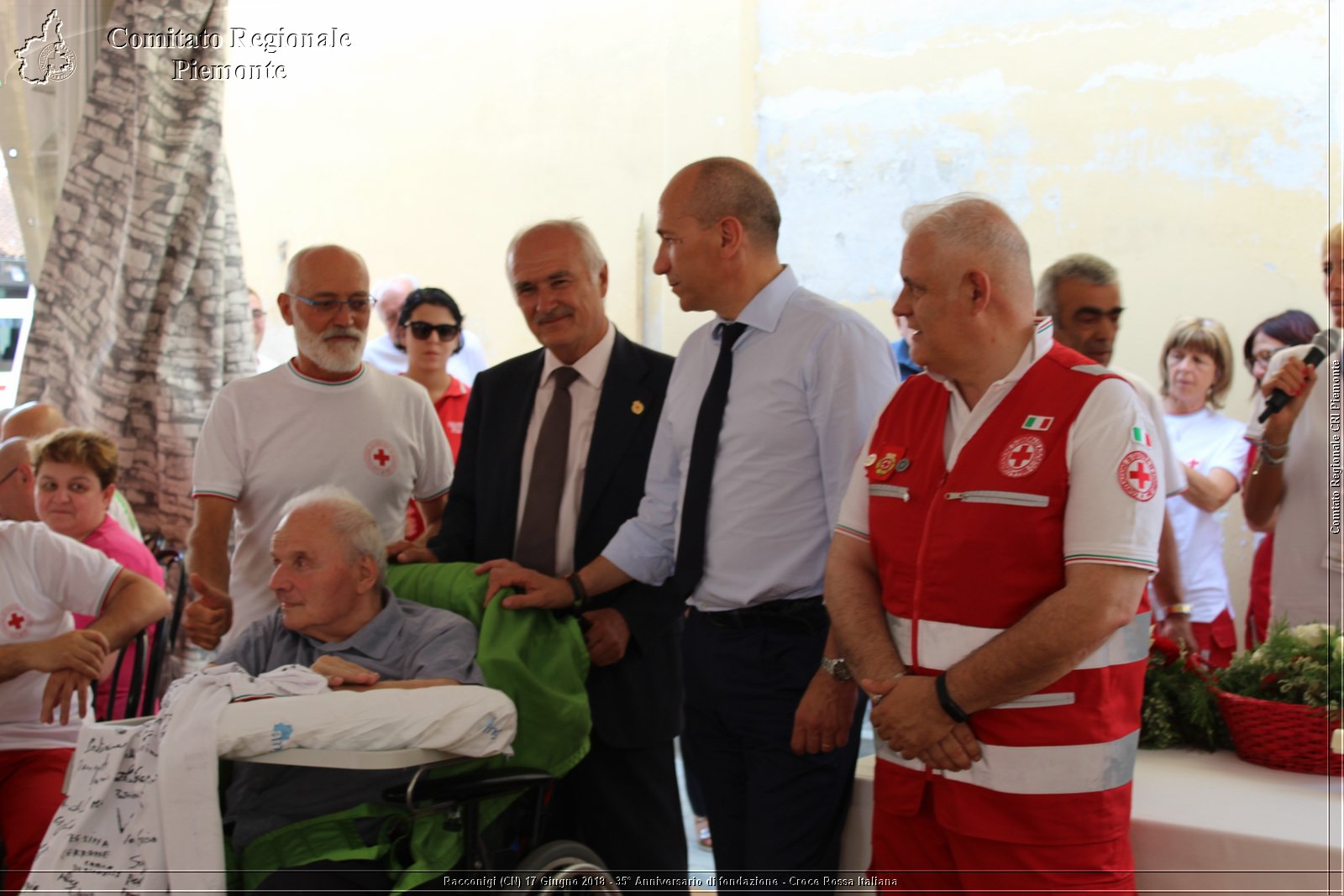 Racconigi (CN) 17 Giugno 2018 - 35 Anniversario di fondazione - Croce Rossa Italiana - Comitato Regionale del Piemonte