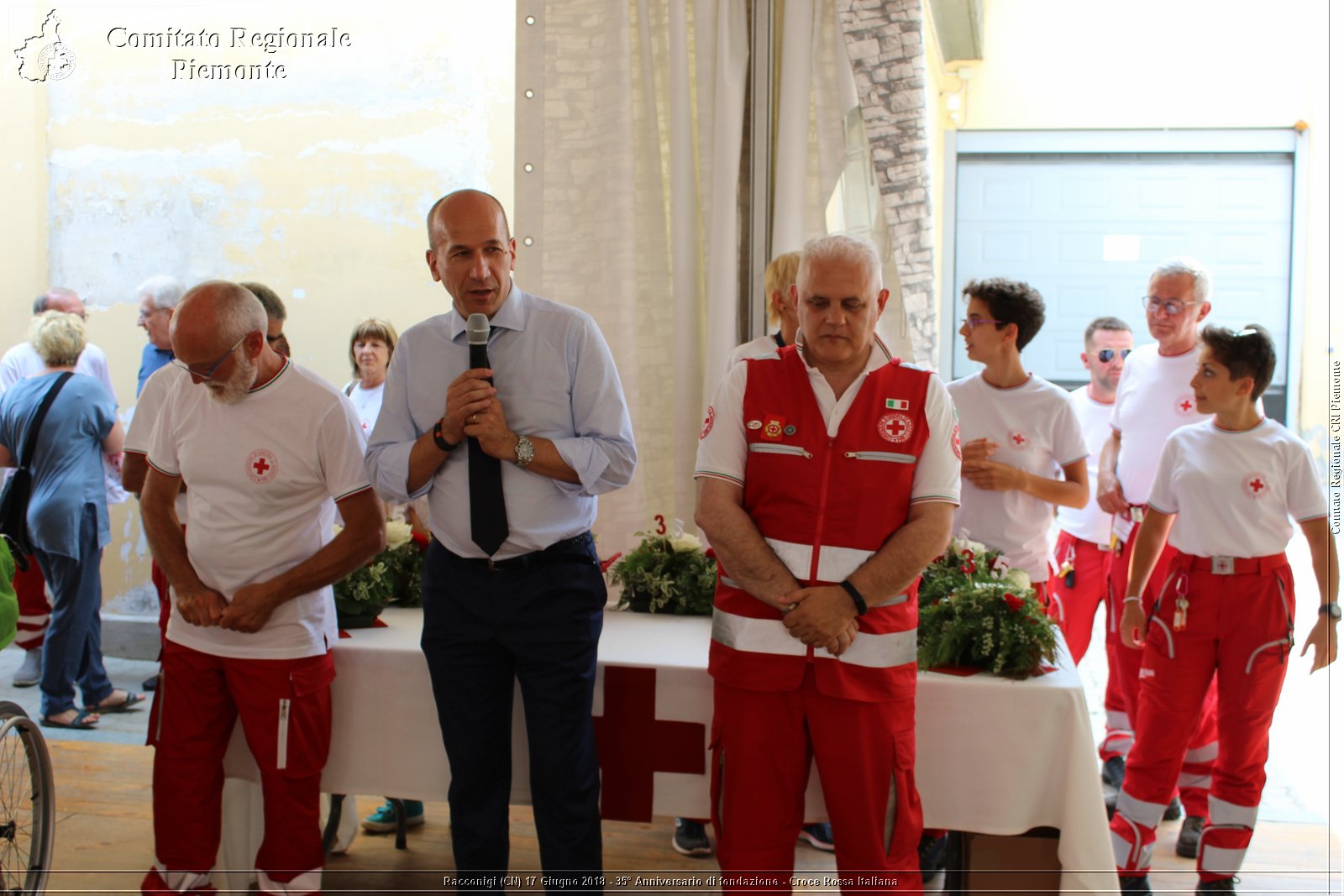 Racconigi (CN) 17 Giugno 2018 - 35 Anniversario di fondazione - Croce Rossa Italiana - Comitato Regionale del Piemonte