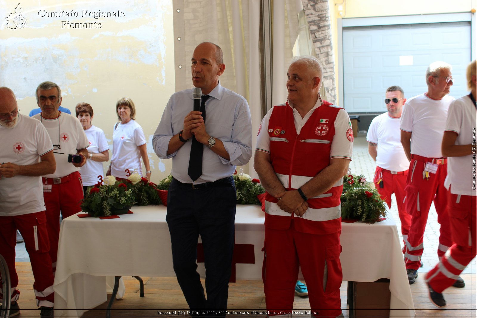 Racconigi (CN) 17 Giugno 2018 - 35 Anniversario di fondazione - Croce Rossa Italiana - Comitato Regionale del Piemonte