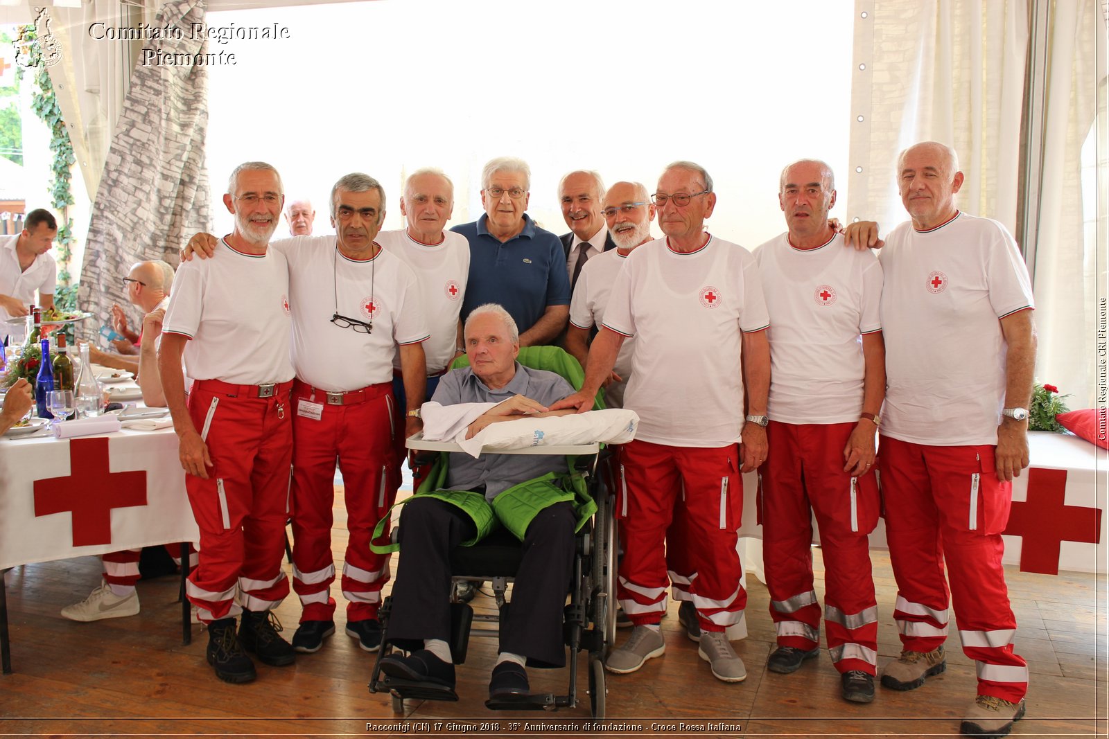 Racconigi (CN) 17 Giugno 2018 - 35 Anniversario di fondazione - Croce Rossa Italiana - Comitato Regionale del Piemonte