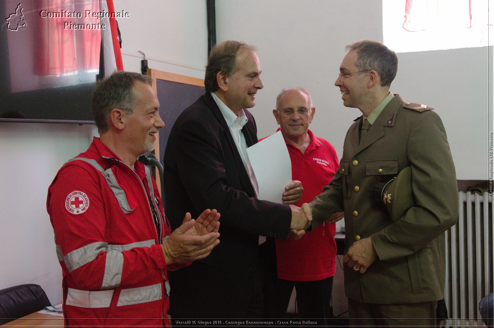 Vercelli 16 Giugno 2018 - Consegna Benemerenze - Croce Rossa Italiana - Comitato Regionale del Piemonte