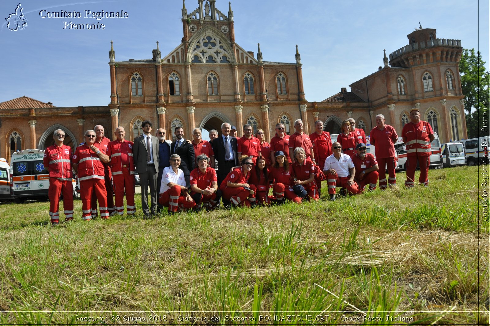 Racconigi 22 Giugno 2018 - Giornata del Soccorso FONDAZIONE CRT - Croce Rossa Italiana- Comitato Regionale del Piemonte