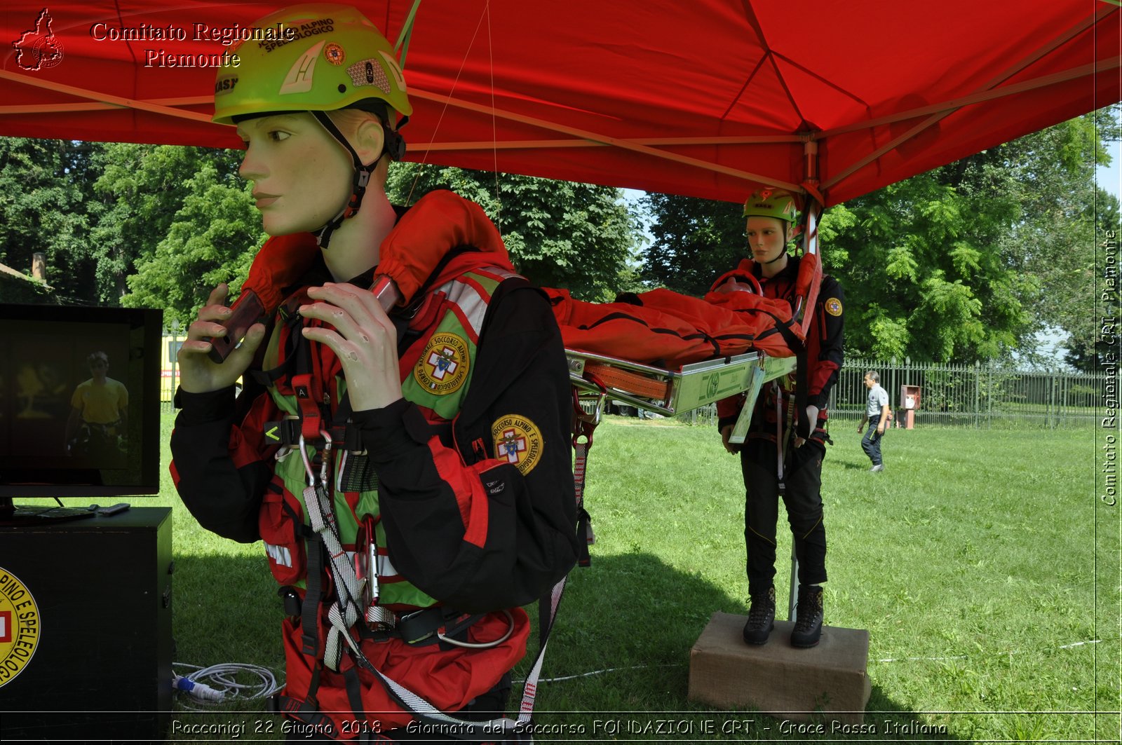 Racconigi 22 Giugno 2018 - Giornata del Soccorso FONDAZIONE CRT - Croce Rossa Italiana- Comitato Regionale del Piemonte