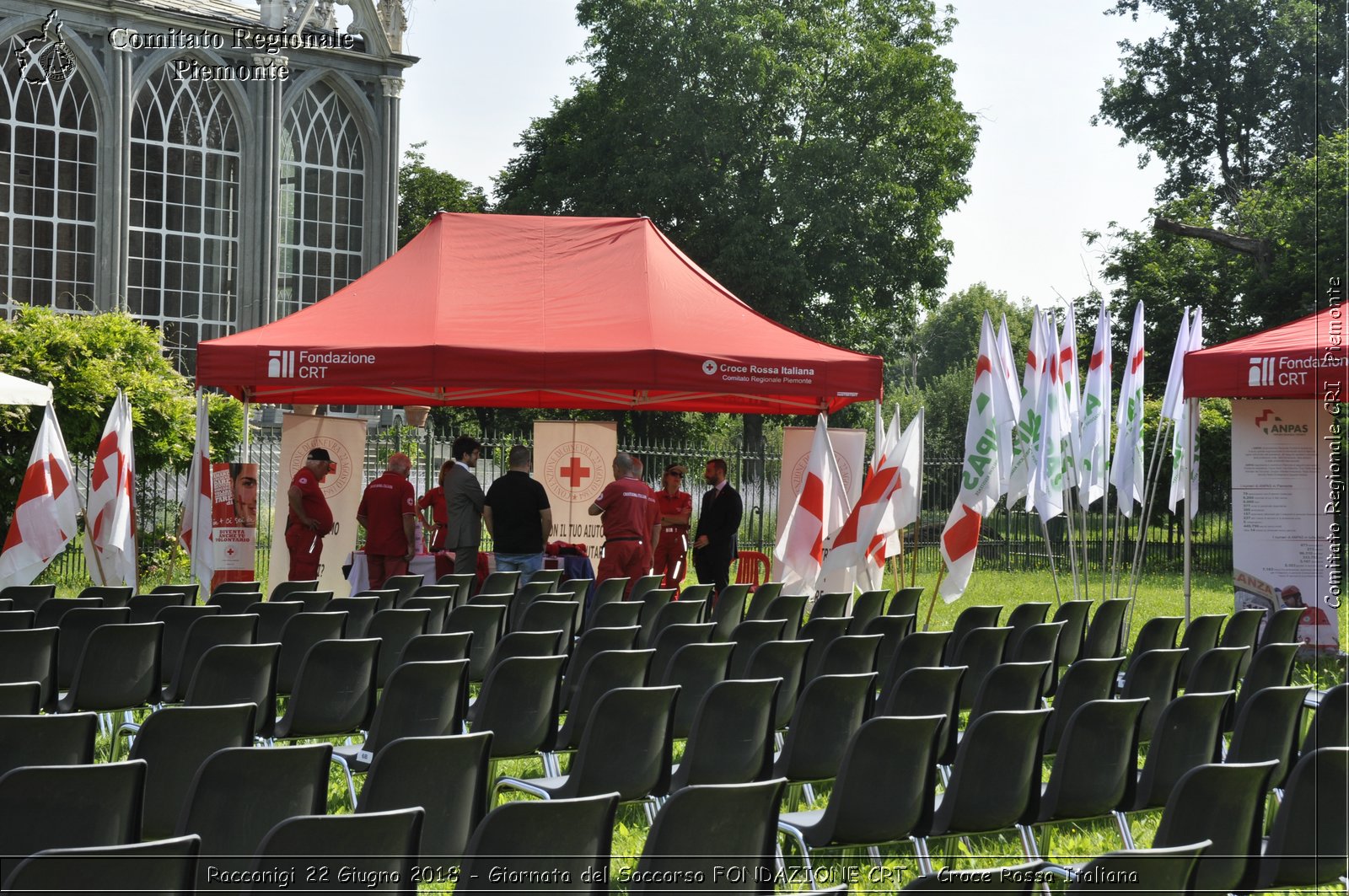 Racconigi 22 Giugno 2018 - Giornata del Soccorso FONDAZIONE CRT - Croce Rossa Italiana- Comitato Regionale del Piemonte