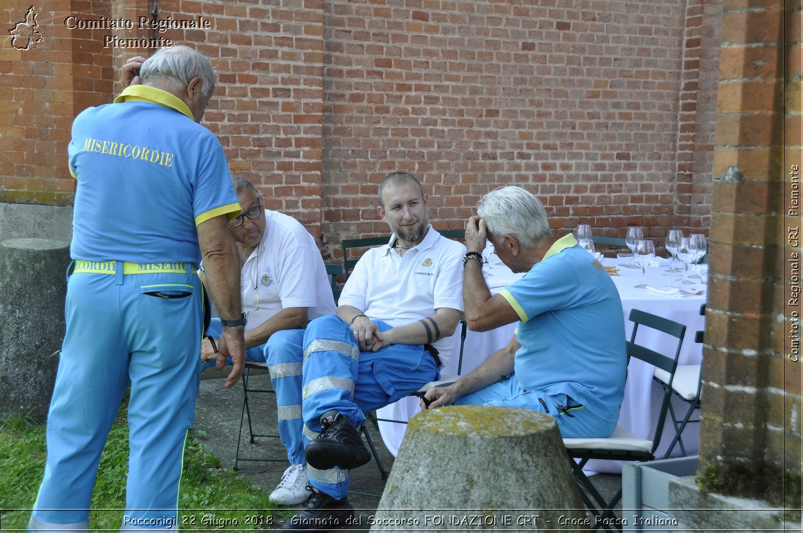 Racconigi 22 Giugno 2018 - Giornata del Soccorso FONDAZIONE CRT - Croce Rossa Italiana- Comitato Regionale del Piemonte