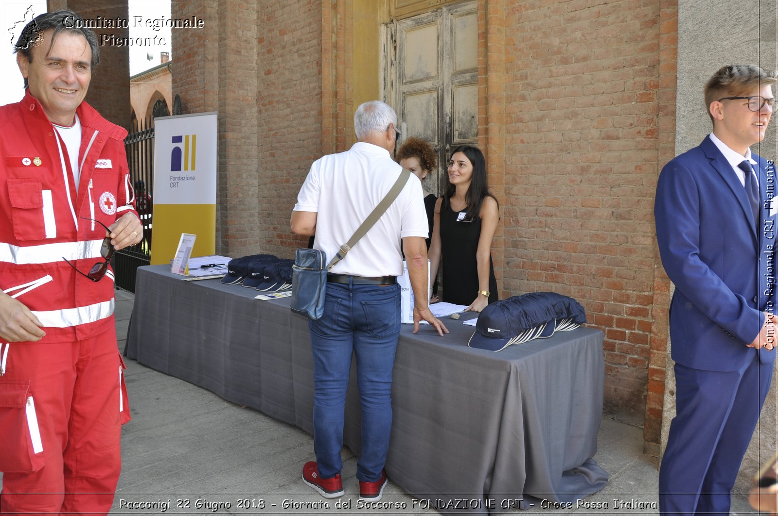 Racconigi 22 Giugno 2018 - Giornata del Soccorso FONDAZIONE CRT - Croce Rossa Italiana- Comitato Regionale del Piemonte