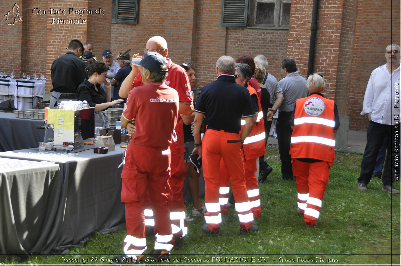 Racconigi 22 Giugno 2018 - Giornata del Soccorso FONDAZIONE CRT - Croce Rossa Italiana- Comitato Regionale del Piemonte