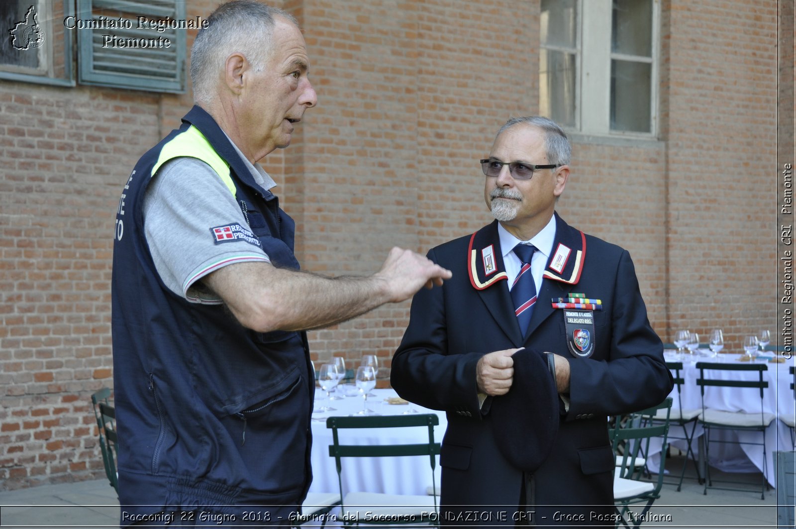 Racconigi 22 Giugno 2018 - Giornata del Soccorso FONDAZIONE CRT - Croce Rossa Italiana- Comitato Regionale del Piemonte