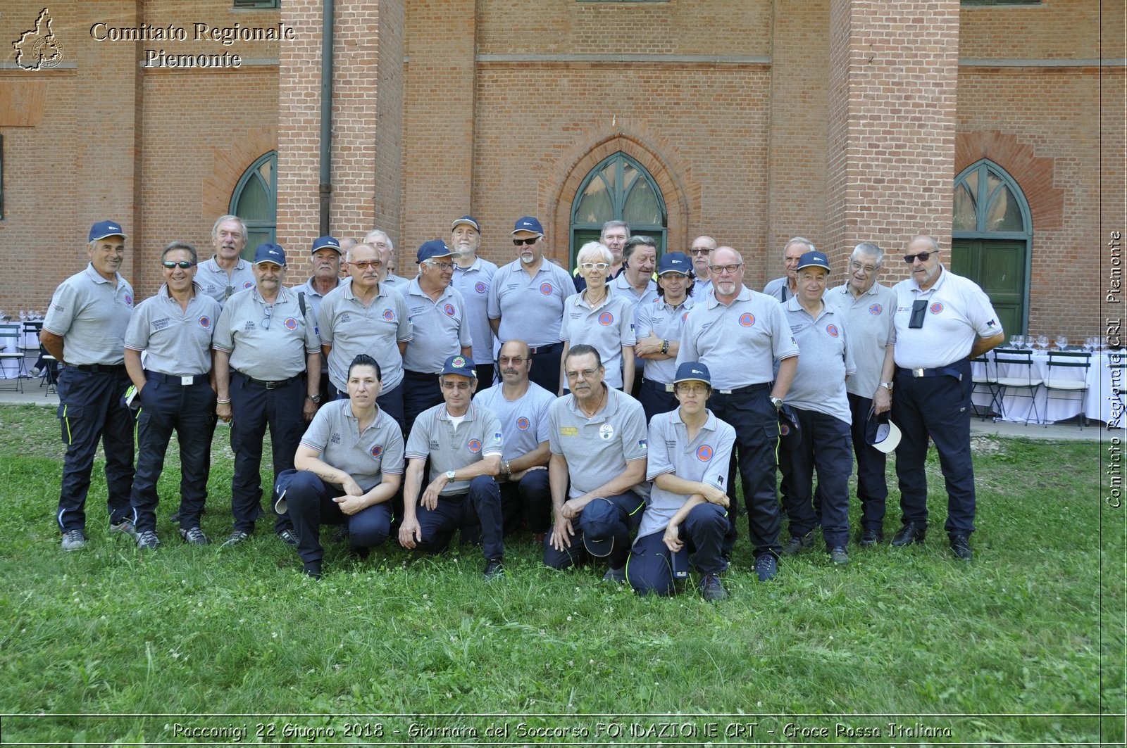 Racconigi 22 Giugno 2018 - Giornata del Soccorso FONDAZIONE CRT - Croce Rossa Italiana- Comitato Regionale del Piemonte