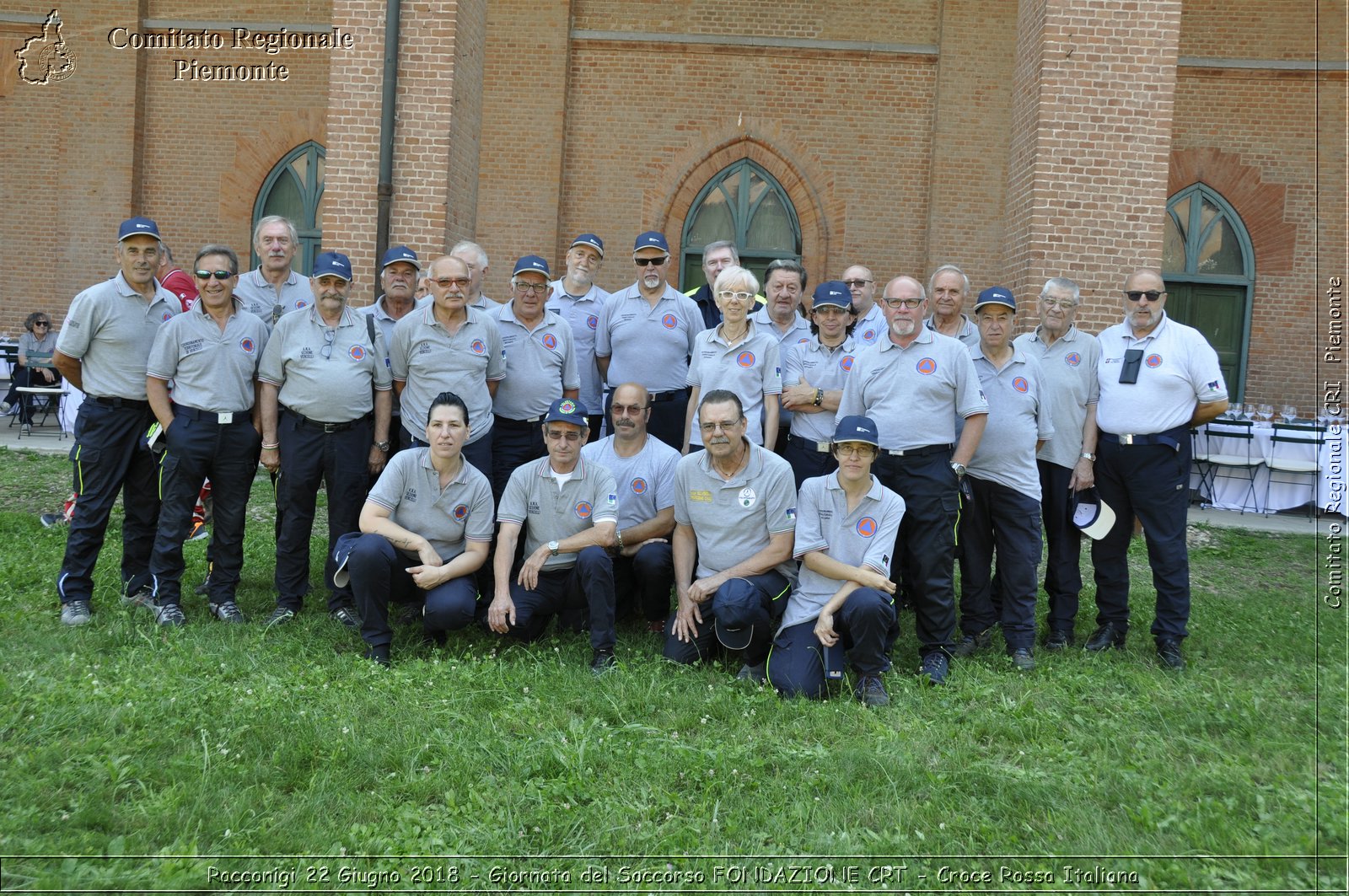 Racconigi 22 Giugno 2018 - Giornata del Soccorso FONDAZIONE CRT - Croce Rossa Italiana- Comitato Regionale del Piemonte