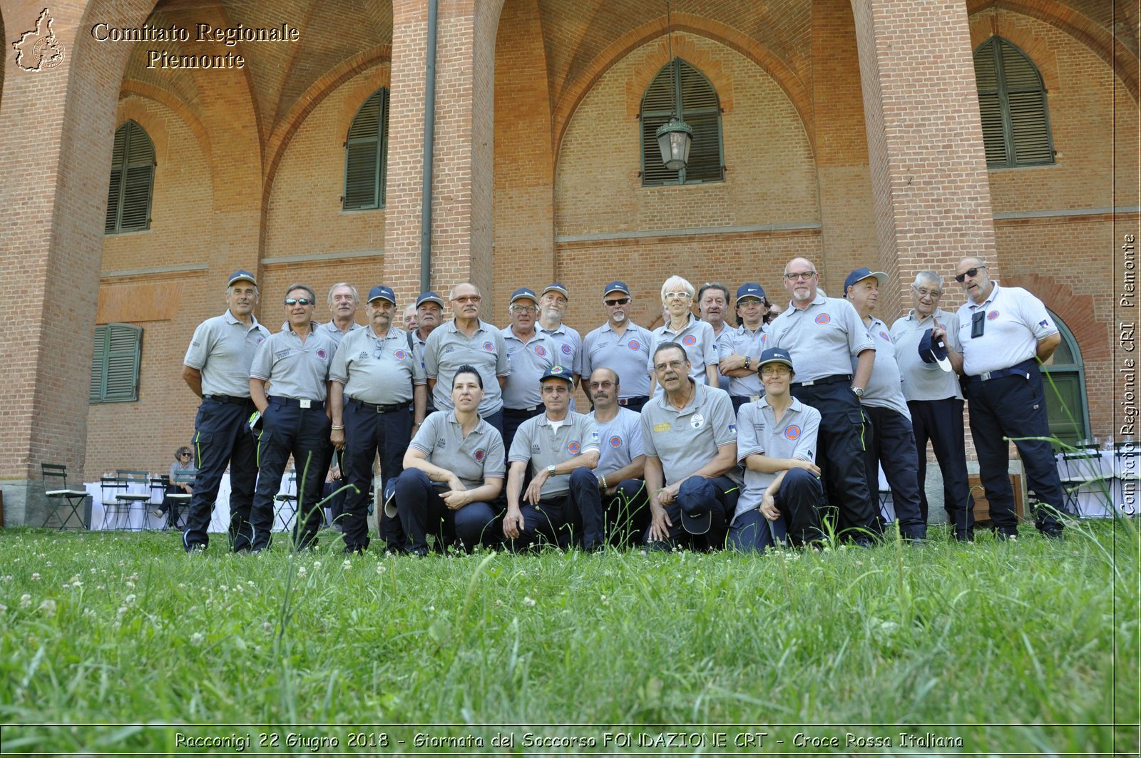 Racconigi 22 Giugno 2018 - Giornata del Soccorso FONDAZIONE CRT - Croce Rossa Italiana- Comitato Regionale del Piemonte