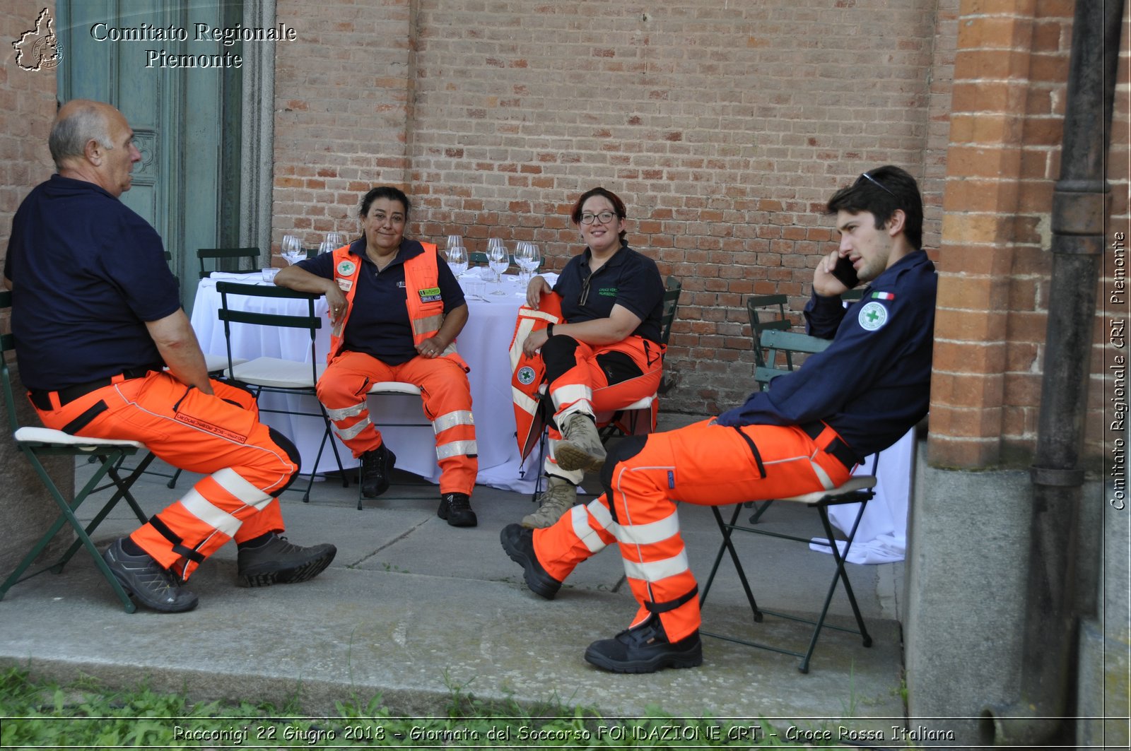 Racconigi 22 Giugno 2018 - Giornata del Soccorso FONDAZIONE CRT - Croce Rossa Italiana- Comitato Regionale del Piemonte