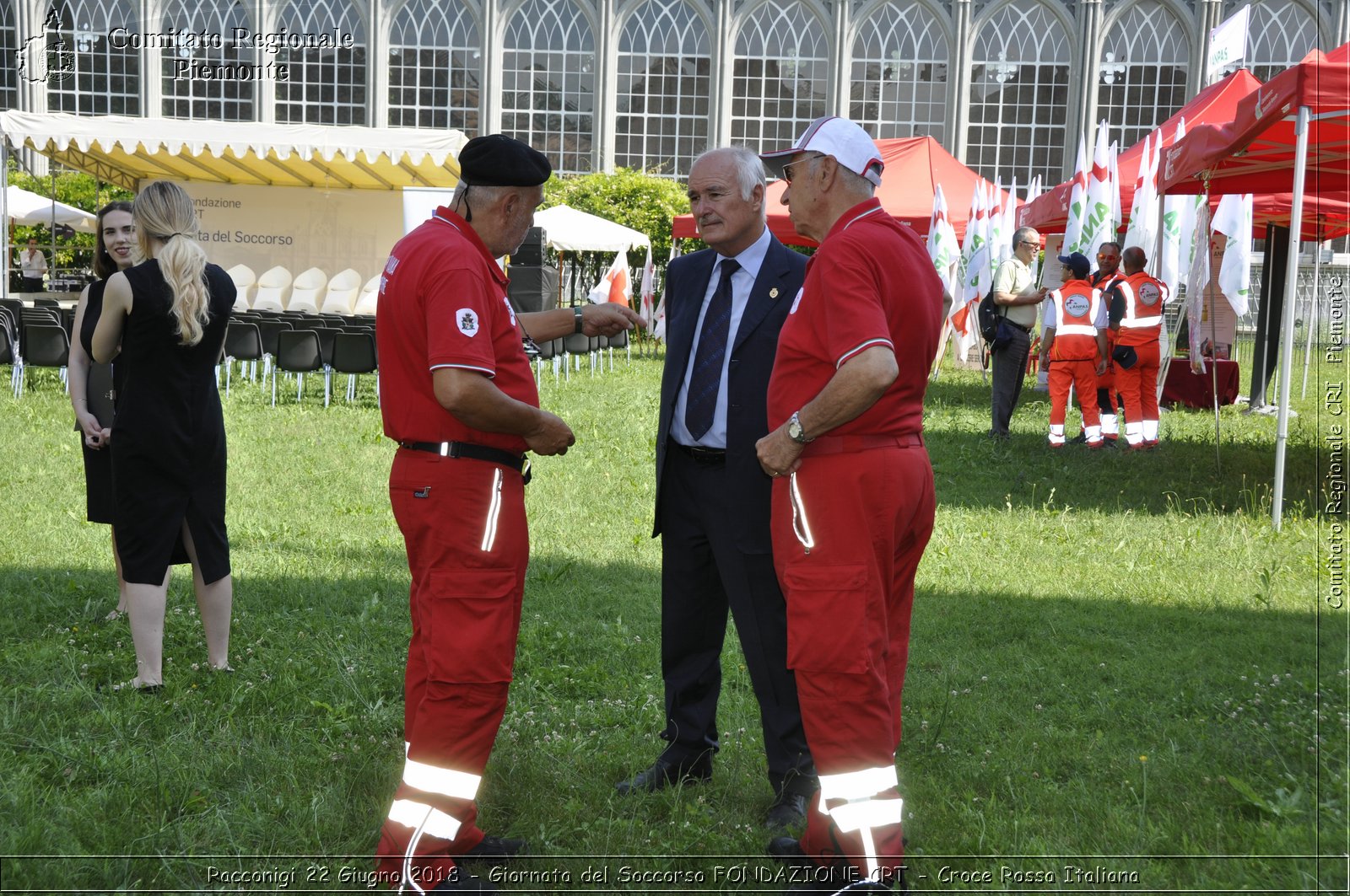 Racconigi 22 Giugno 2018 - Giornata del Soccorso FONDAZIONE CRT - Croce Rossa Italiana- Comitato Regionale del Piemonte