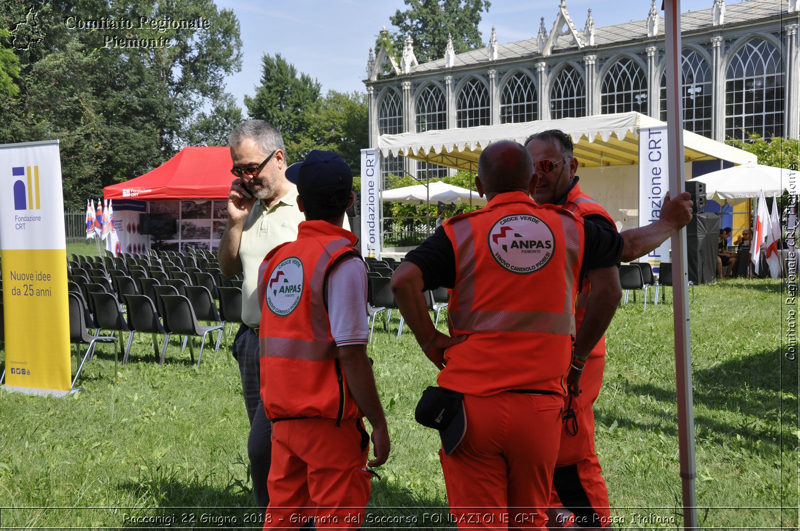 Racconigi 22 Giugno 2018 - Giornata del Soccorso FONDAZIONE CRT - Croce Rossa Italiana- Comitato Regionale del Piemonte