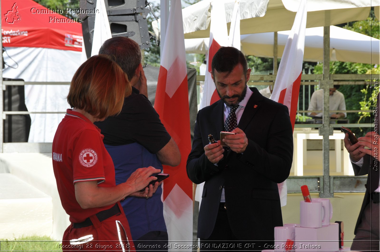 Racconigi 22 Giugno 2018 - Giornata del Soccorso FONDAZIONE CRT - Croce Rossa Italiana- Comitato Regionale del Piemonte