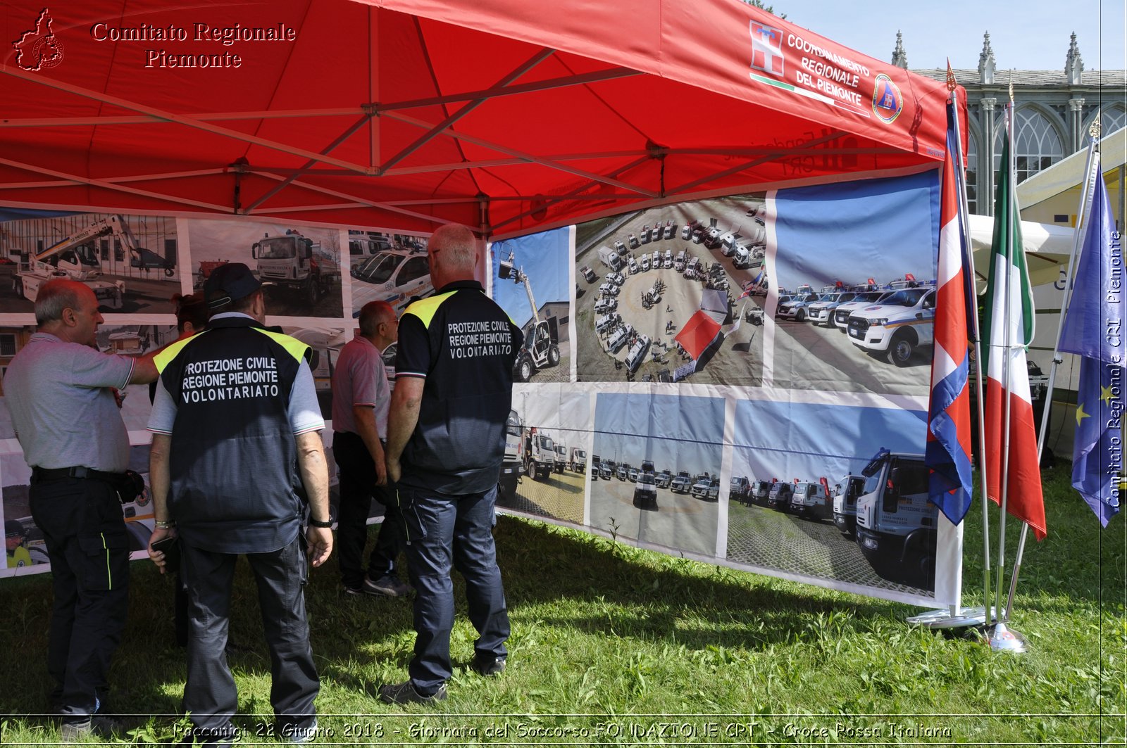 Racconigi 22 Giugno 2018 - Giornata del Soccorso FONDAZIONE CRT - Croce Rossa Italiana- Comitato Regionale del Piemonte