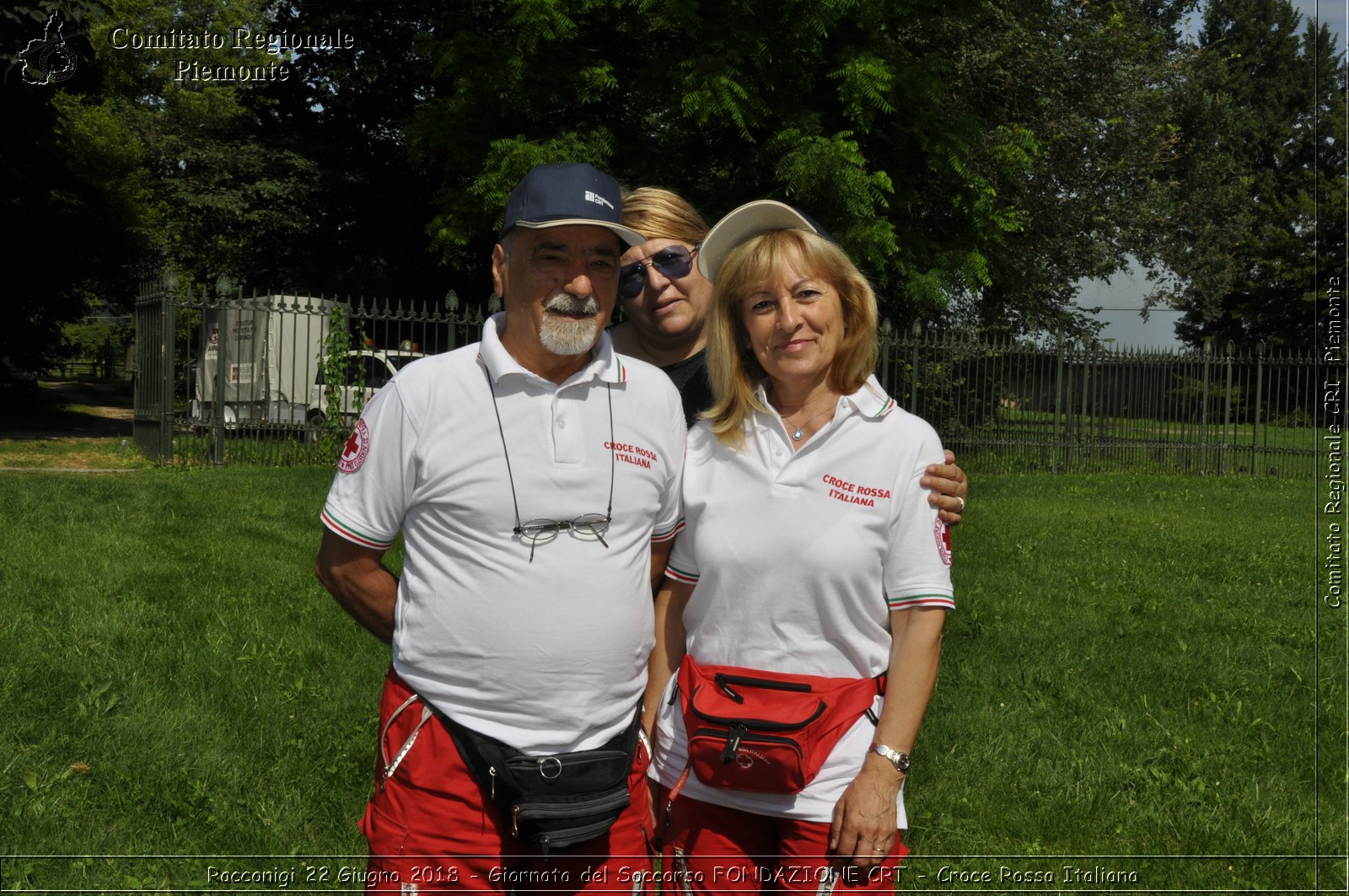 Racconigi 22 Giugno 2018 - Giornata del Soccorso FONDAZIONE CRT - Croce Rossa Italiana- Comitato Regionale del Piemonte