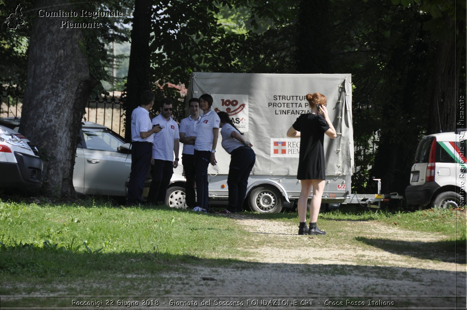 Racconigi 22 Giugno 2018 - Giornata del Soccorso FONDAZIONE CRT - Croce Rossa Italiana- Comitato Regionale del Piemonte