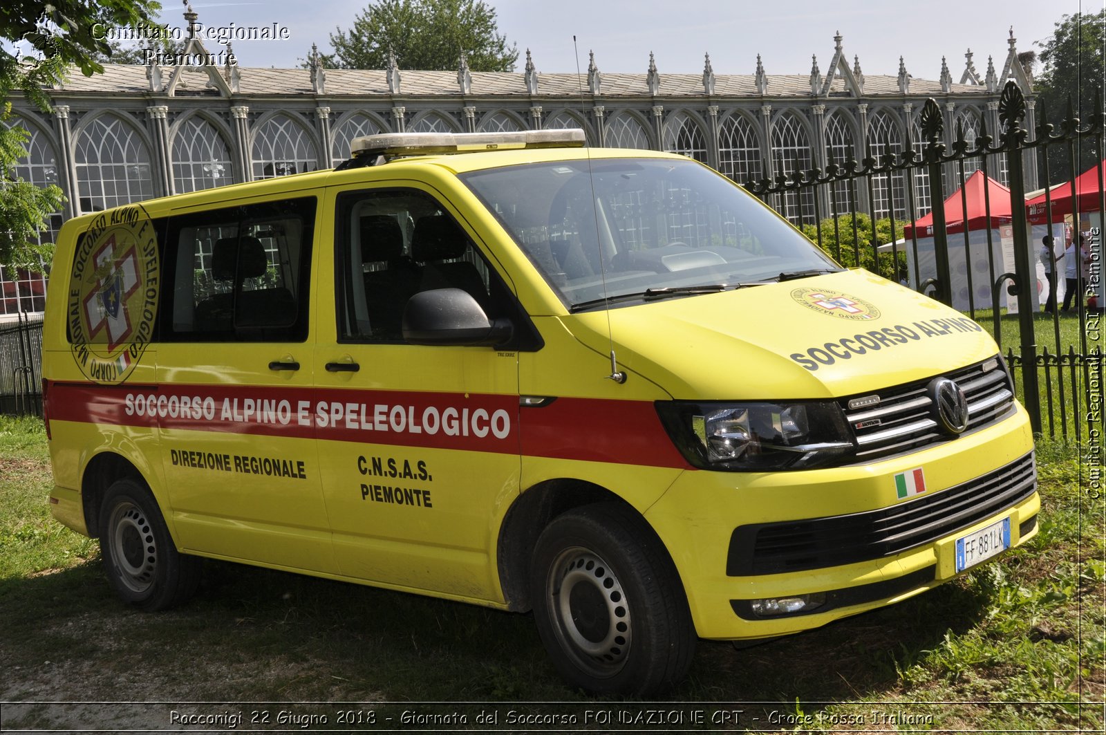 Racconigi 22 Giugno 2018 - Giornata del Soccorso FONDAZIONE CRT - Croce Rossa Italiana- Comitato Regionale del Piemonte