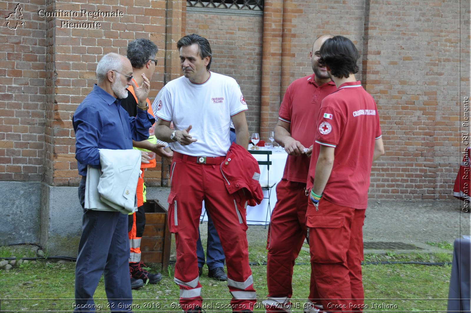 Racconigi 22 Giugno 2018 - Giornata del Soccorso FONDAZIONE CRT - Croce Rossa Italiana- Comitato Regionale del Piemonte