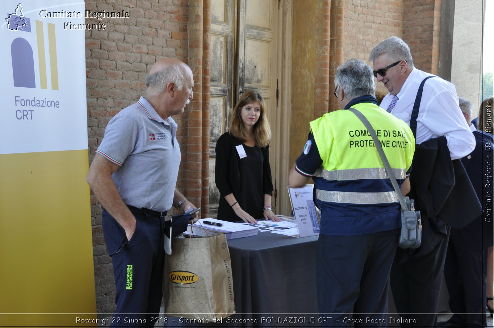 Racconigi 22 Giugno 2018 - Giornata del Soccorso FONDAZIONE CRT - Croce Rossa Italiana- Comitato Regionale del Piemonte