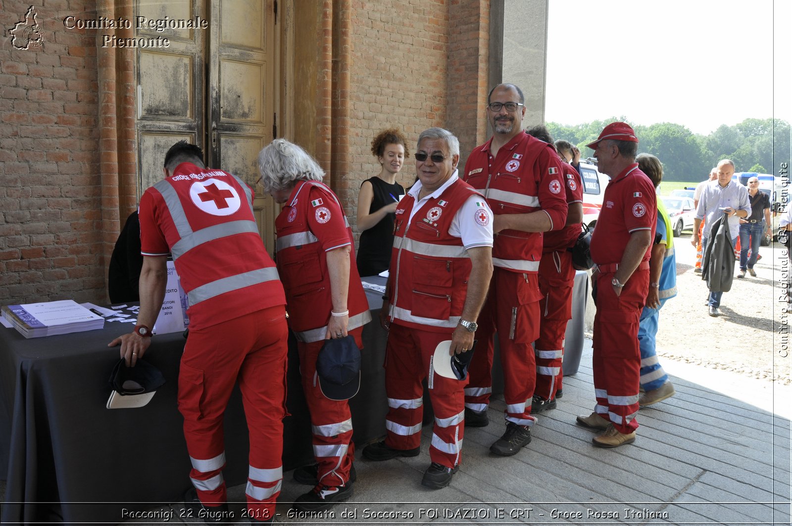 Racconigi 22 Giugno 2018 - Giornata del Soccorso FONDAZIONE CRT - Croce Rossa Italiana- Comitato Regionale del Piemonte