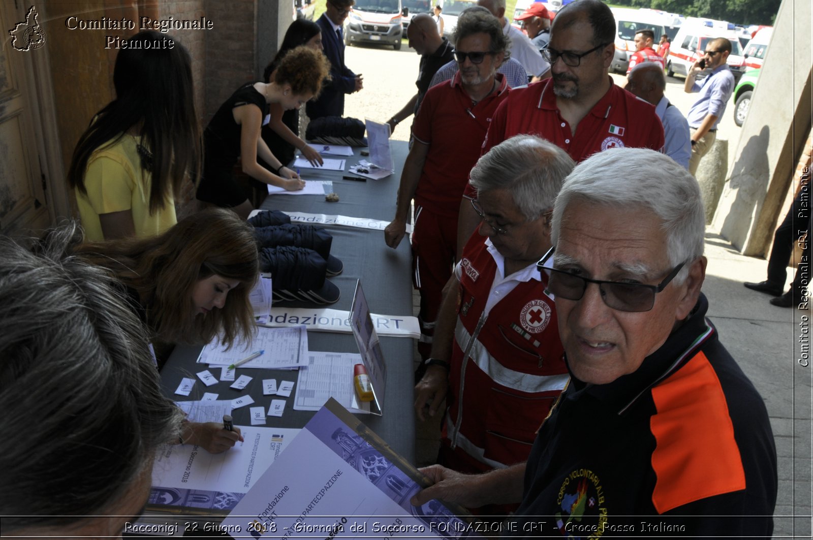 Racconigi 22 Giugno 2018 - Giornata del Soccorso FONDAZIONE CRT - Croce Rossa Italiana- Comitato Regionale del Piemonte