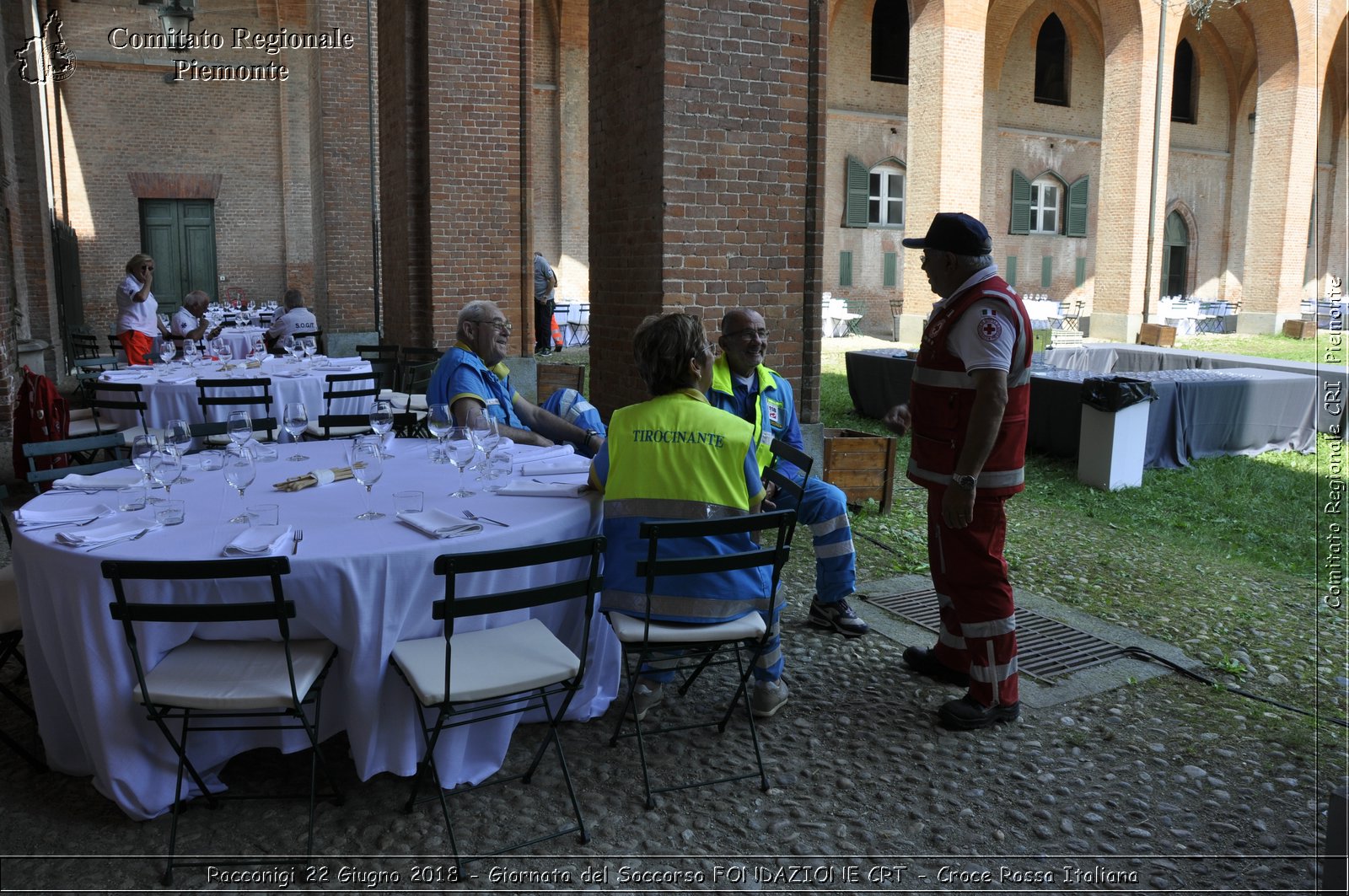 Racconigi 22 Giugno 2018 - Giornata del Soccorso FONDAZIONE CRT - Croce Rossa Italiana- Comitato Regionale del Piemonte