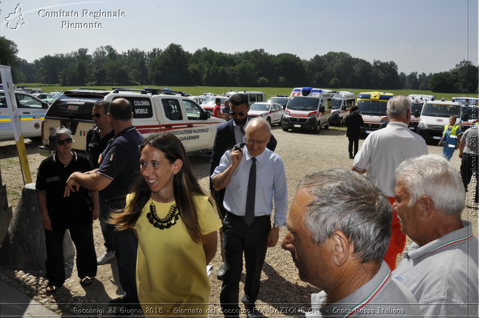 Racconigi 22 Giugno 2018 - Giornata del Soccorso FONDAZIONE CRT - Croce Rossa Italiana- Comitato Regionale del Piemonte