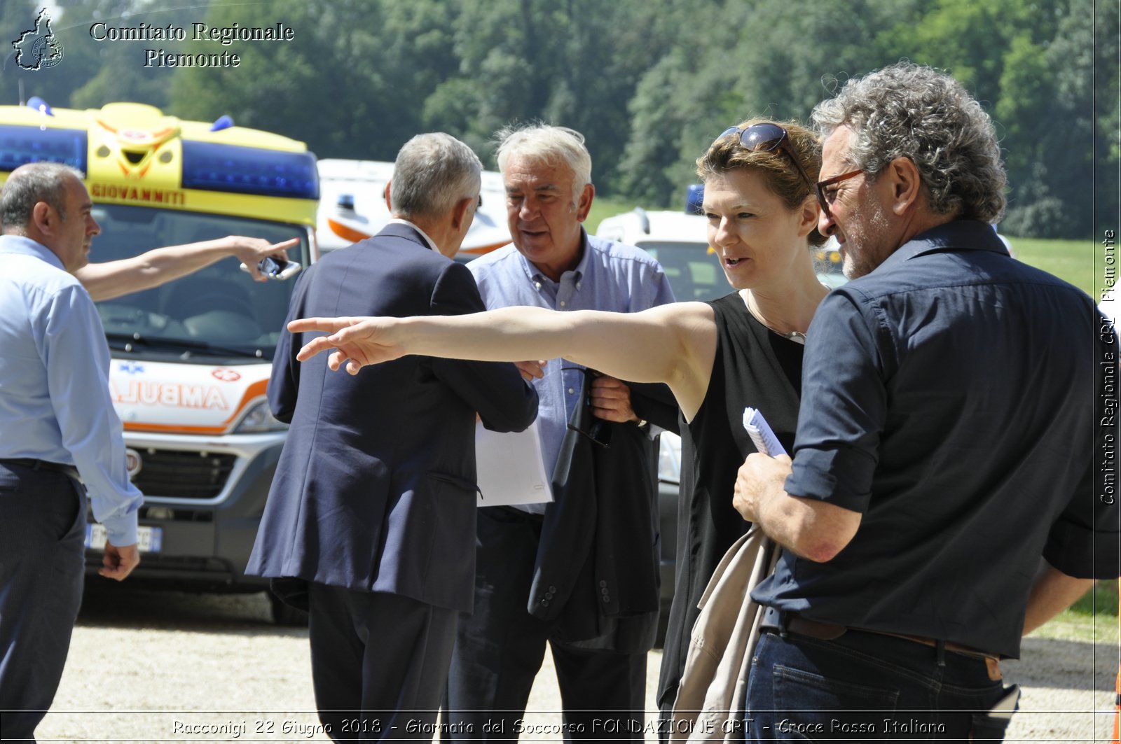 Racconigi 22 Giugno 2018 - Giornata del Soccorso FONDAZIONE CRT - Croce Rossa Italiana- Comitato Regionale del Piemonte