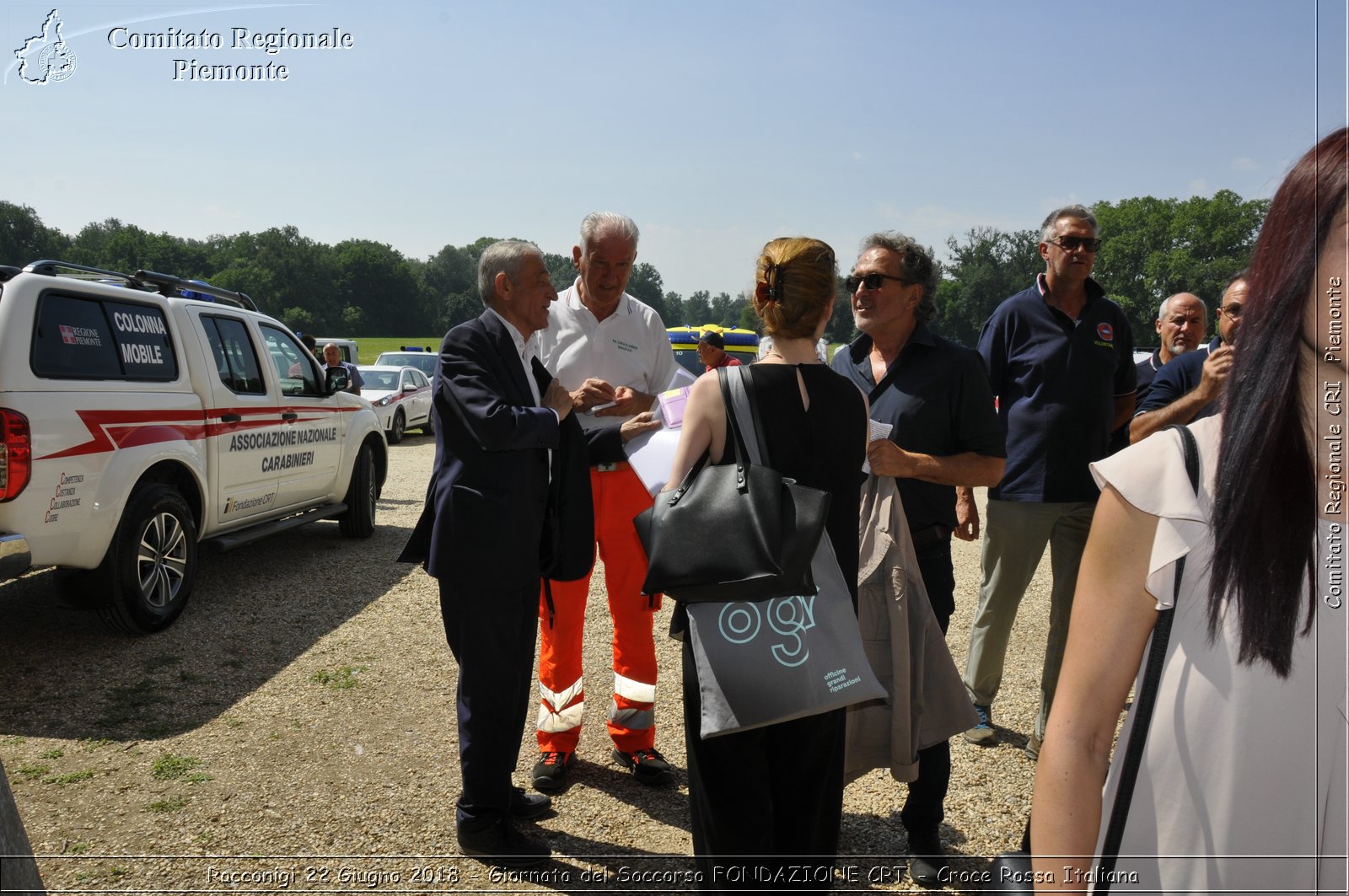 Racconigi 22 Giugno 2018 - Giornata del Soccorso FONDAZIONE CRT - Croce Rossa Italiana- Comitato Regionale del Piemonte