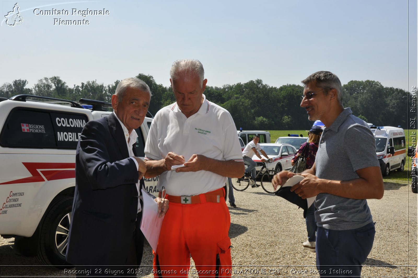 Racconigi 22 Giugno 2018 - Giornata del Soccorso FONDAZIONE CRT - Croce Rossa Italiana- Comitato Regionale del Piemonte