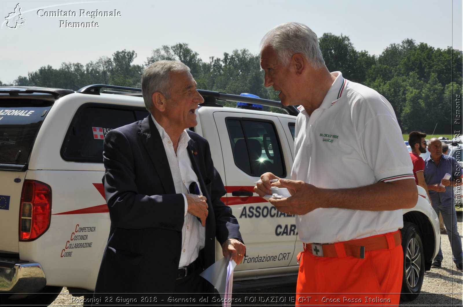 Racconigi 22 Giugno 2018 - Giornata del Soccorso FONDAZIONE CRT - Croce Rossa Italiana- Comitato Regionale del Piemonte