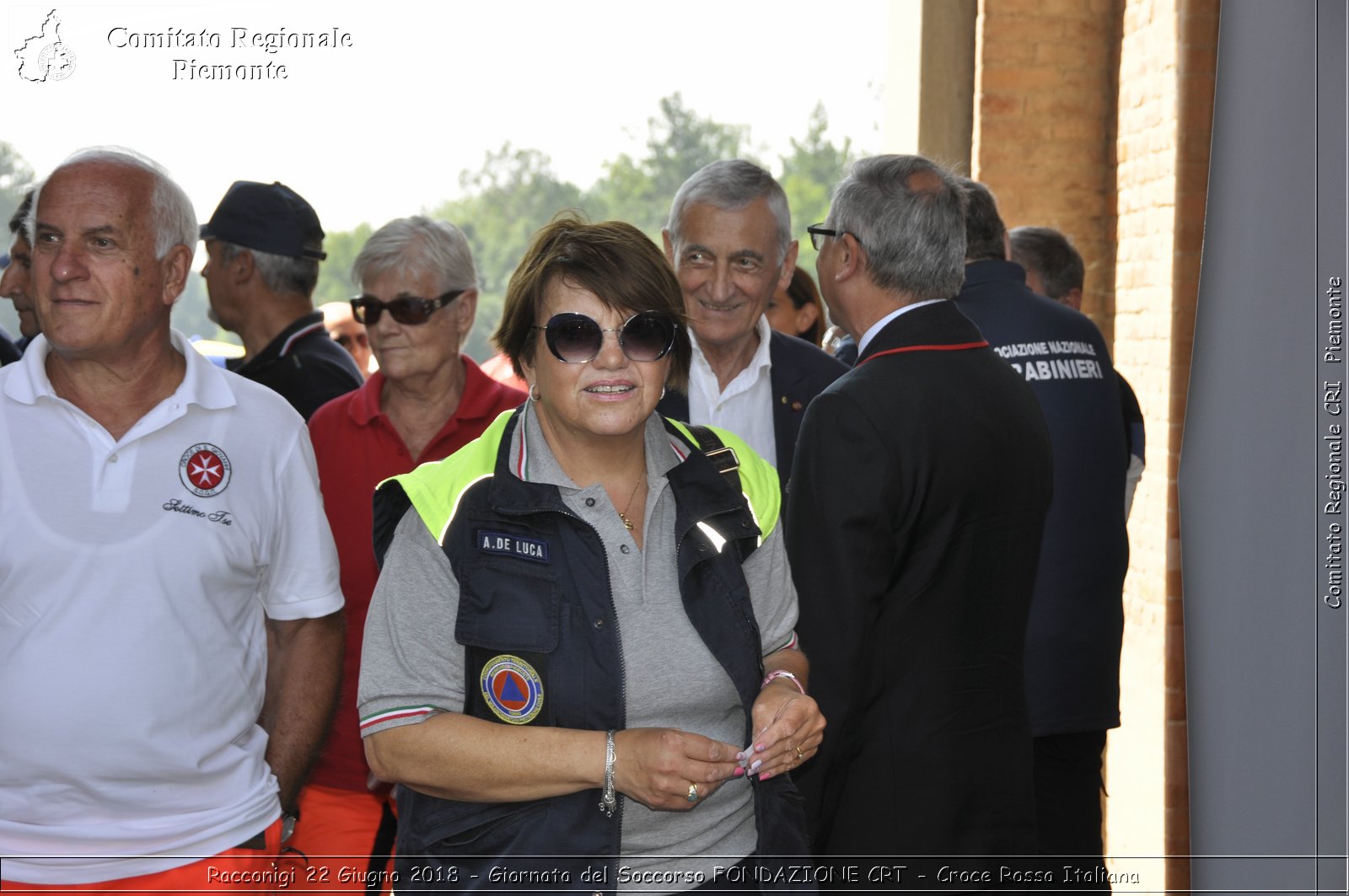 Racconigi 22 Giugno 2018 - Giornata del Soccorso FONDAZIONE CRT - Croce Rossa Italiana- Comitato Regionale del Piemonte