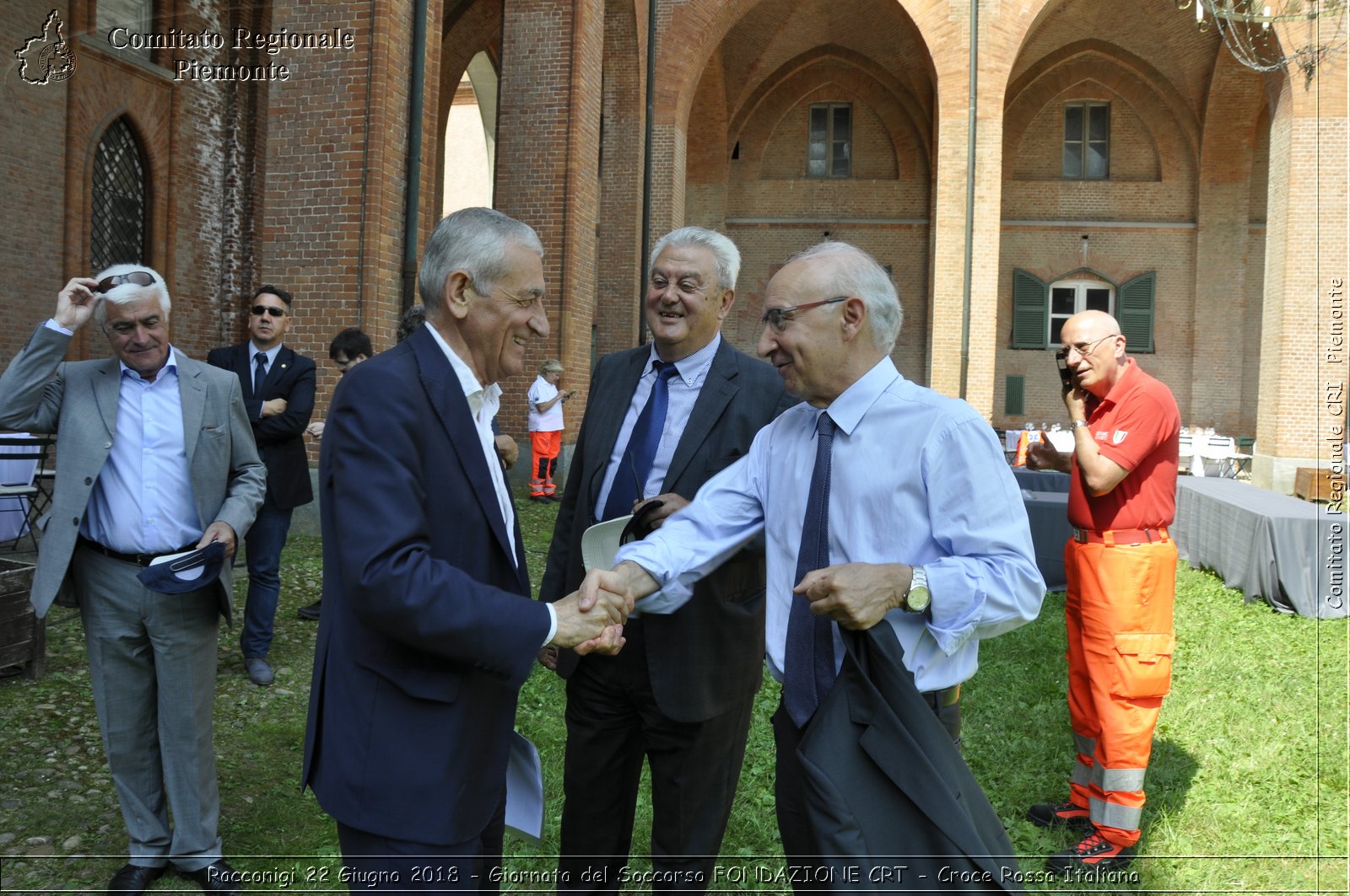 Racconigi 22 Giugno 2018 - Giornata del Soccorso FONDAZIONE CRT - Croce Rossa Italiana- Comitato Regionale del Piemonte