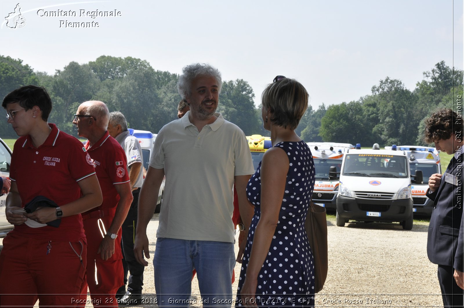 Racconigi 22 Giugno 2018 - Giornata del Soccorso FONDAZIONE CRT - Croce Rossa Italiana- Comitato Regionale del Piemonte