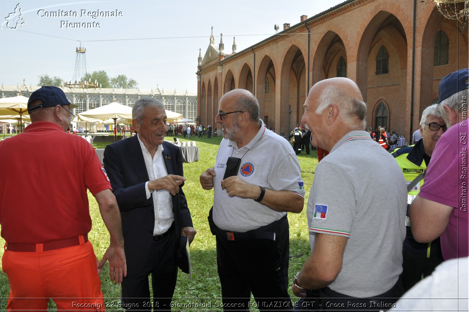 Racconigi 22 Giugno 2018 - Giornata del Soccorso FONDAZIONE CRT - Croce Rossa Italiana- Comitato Regionale del Piemonte