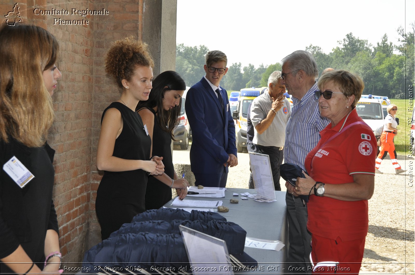 Racconigi 22 Giugno 2018 - Giornata del Soccorso FONDAZIONE CRT - Croce Rossa Italiana- Comitato Regionale del Piemonte