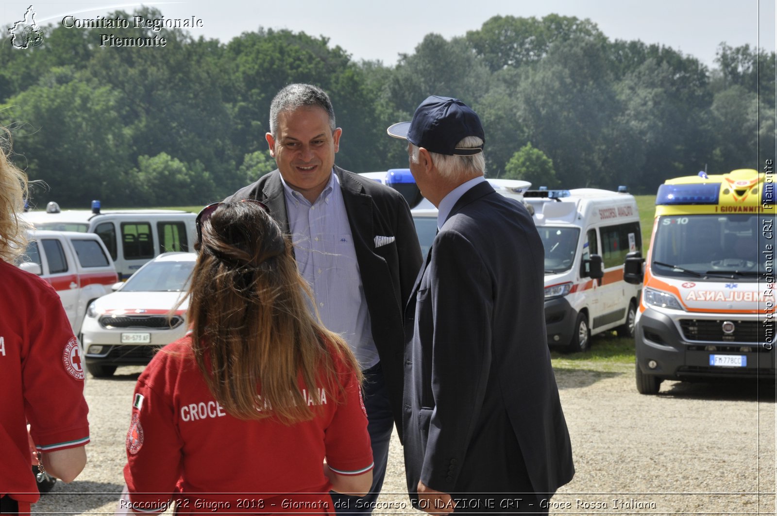 Racconigi 22 Giugno 2018 - Giornata del Soccorso FONDAZIONE CRT - Croce Rossa Italiana- Comitato Regionale del Piemonte