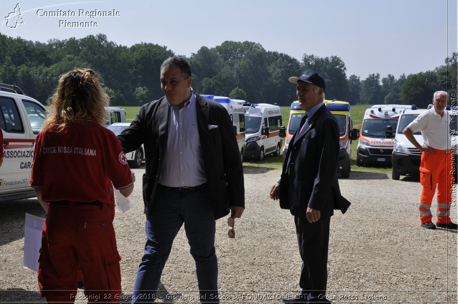 Racconigi 22 Giugno 2018 - Giornata del Soccorso FONDAZIONE CRT - Croce Rossa Italiana- Comitato Regionale del Piemonte