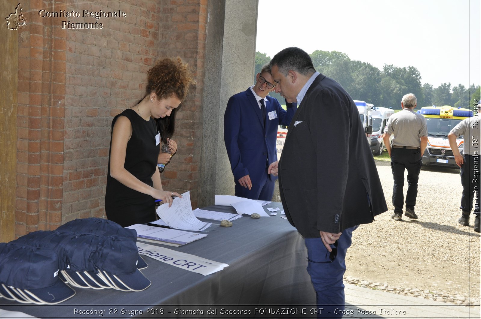 Racconigi 22 Giugno 2018 - Giornata del Soccorso FONDAZIONE CRT - Croce Rossa Italiana- Comitato Regionale del Piemonte