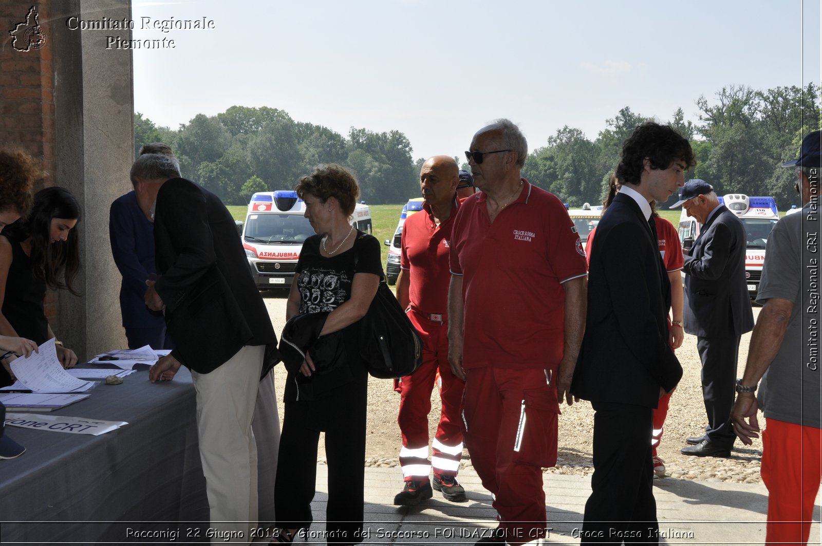 Racconigi 22 Giugno 2018 - Giornata del Soccorso FONDAZIONE CRT - Croce Rossa Italiana- Comitato Regionale del Piemonte