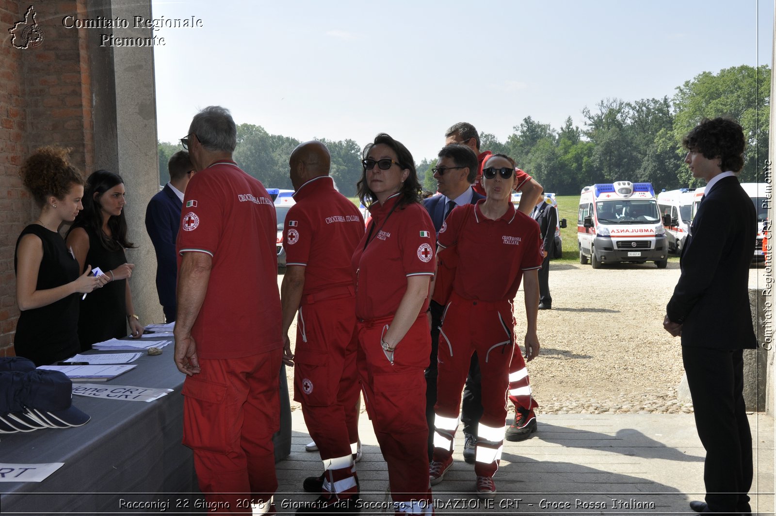 Racconigi 22 Giugno 2018 - Giornata del Soccorso FONDAZIONE CRT - Croce Rossa Italiana- Comitato Regionale del Piemonte