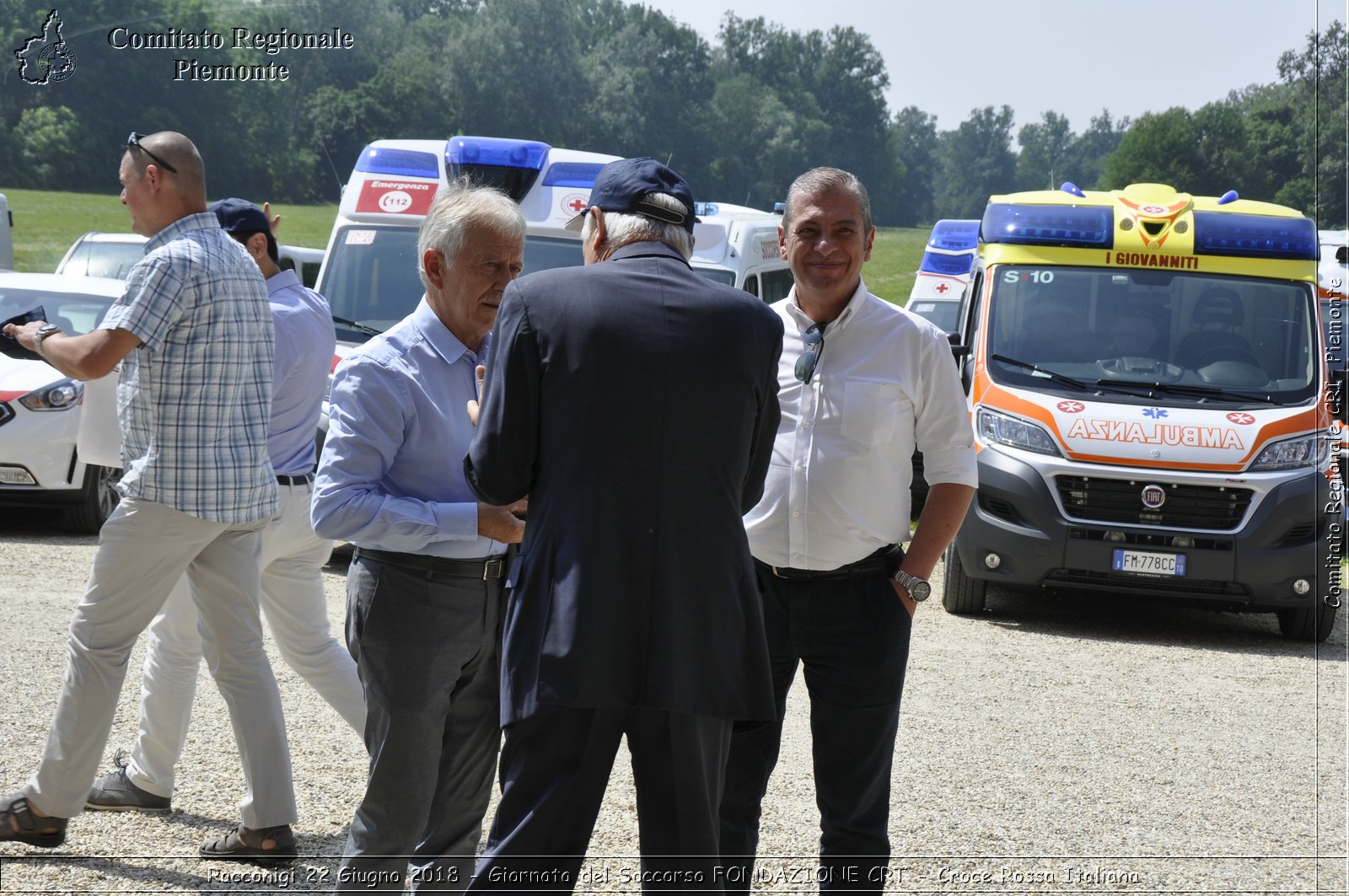 Racconigi 22 Giugno 2018 - Giornata del Soccorso FONDAZIONE CRT - Croce Rossa Italiana- Comitato Regionale del Piemonte