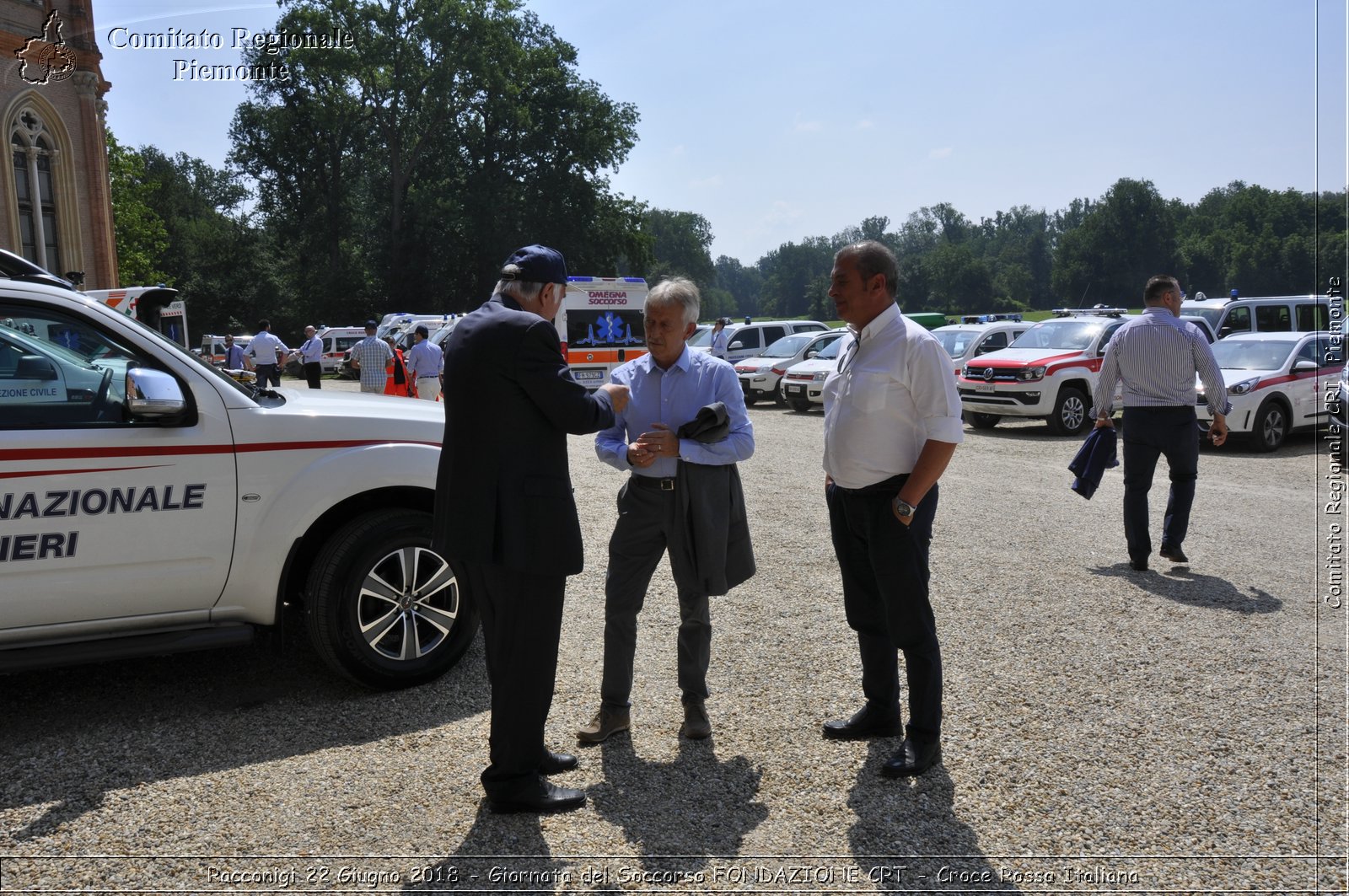 Racconigi 22 Giugno 2018 - Giornata del Soccorso FONDAZIONE CRT - Croce Rossa Italiana- Comitato Regionale del Piemonte