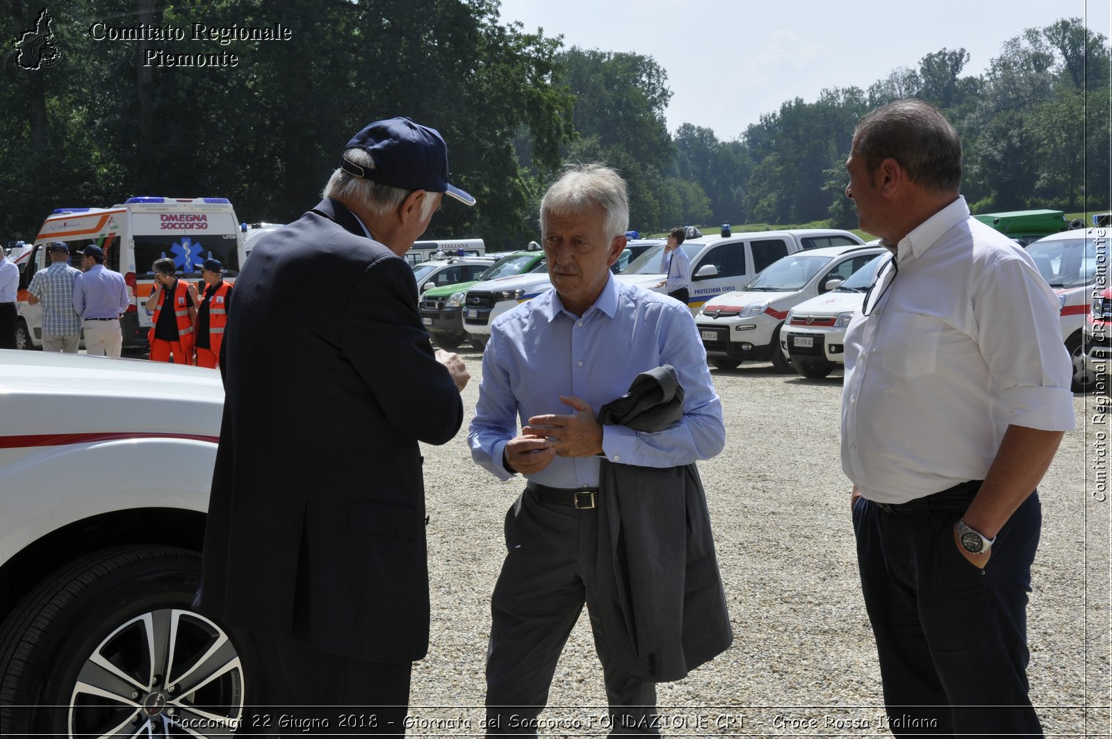 Racconigi 22 Giugno 2018 - Giornata del Soccorso FONDAZIONE CRT - Croce Rossa Italiana- Comitato Regionale del Piemonte