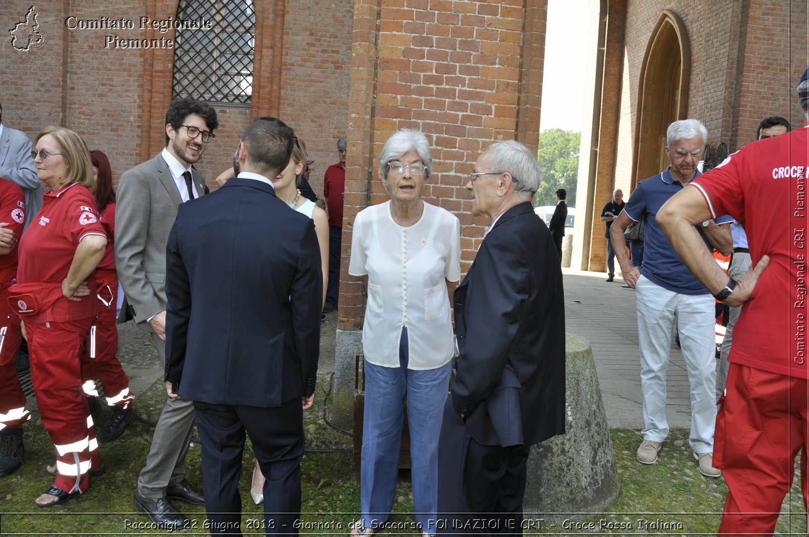 Racconigi 22 Giugno 2018 - Giornata del Soccorso FONDAZIONE CRT - Croce Rossa Italiana- Comitato Regionale del Piemonte