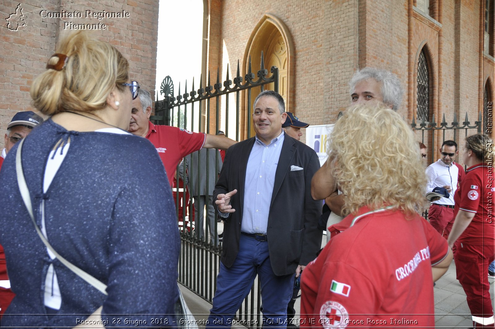 Racconigi 22 Giugno 2018 - Giornata del Soccorso FONDAZIONE CRT - Croce Rossa Italiana- Comitato Regionale del Piemonte